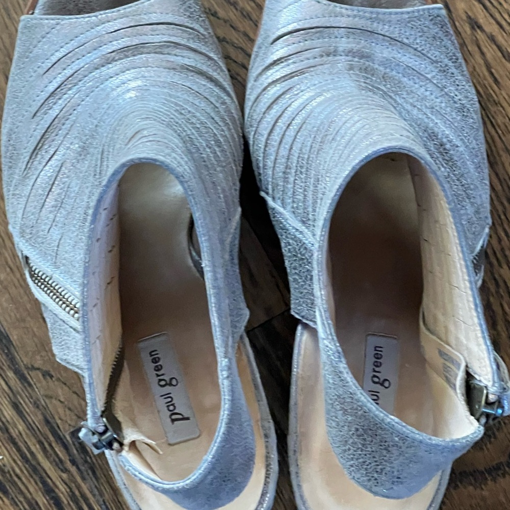Paul Green metallic sandals - Picture 2 of 3